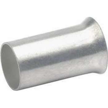 Klauke 71S6 Adereindhulzen 0.50 mm² Ongeïsoleerd Zilver 1000 stuk(s)