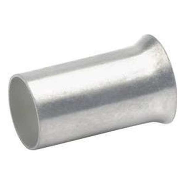 Klauke 71S6 Adereindhulzen 0.50 mm² Ongeïsoleerd Zilver 1000 stuk(s)