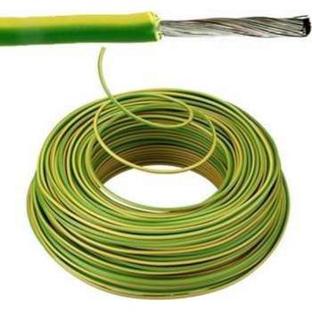 VOBst draad 1,5 mm² - Geel/Groen (H07V-K) - VOBST15GG