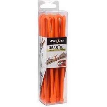 Nite Ize Gear Tie 6" Pro Pack Orange 12 pcs  GTPP6-31-R10