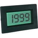 PeakTech LDP-140 3½-cijferig, LCD, 13 mm cijferhoogte, 200 mV DC voorinstelling