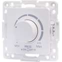 LED Dimmer - Igna Jura - Inbouw - Vierkant - Kunststof - Enkel Knop - 3-100W - Wit