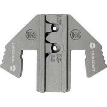 TOOLCRAFT PLE-0H6 Krimp-onderdelen Adereindhulzen Krimpbereik: 0.35 tot 0.8 mm² Geschikt voor merk: TOOLCRAFT PZ-500