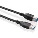 Fujitsu USB 3.0 certified cable 2m USB A St. auf USB B St.