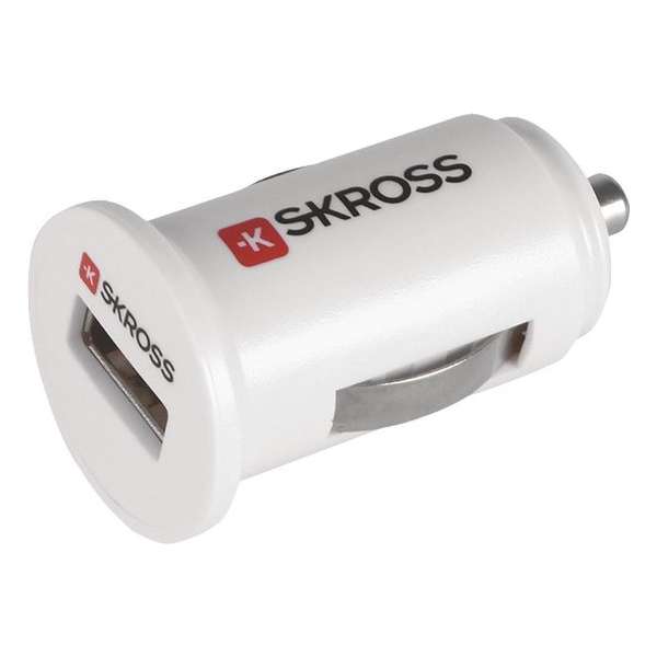 Skross - Skr2900608 - Midget Usb Auto-oplader Wit