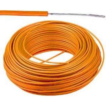 VTBst kabel / draad 0,75 mm² - oranje (H05V-K) - VTBST075OR