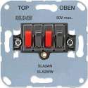 Jung Outlet-component luidsprekeraansluitdoos - 25-50 Volt DC