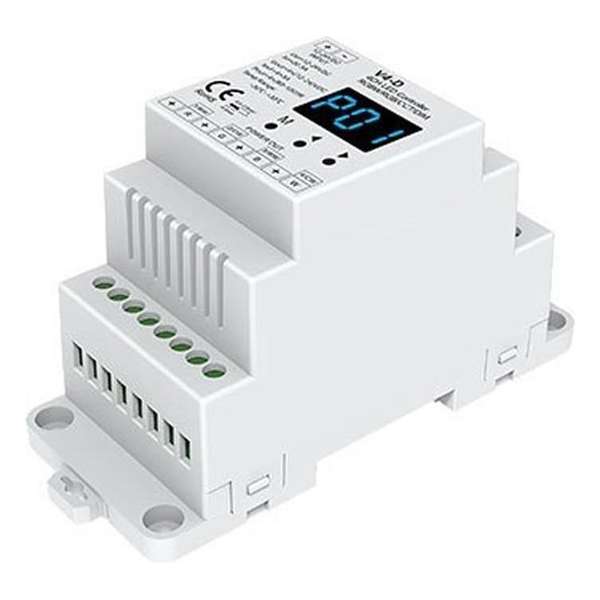 DIN RAIL LED RF Controller / Dimmer 240W/280W -Geschikt voor RGB, RGBW werkt op 12V