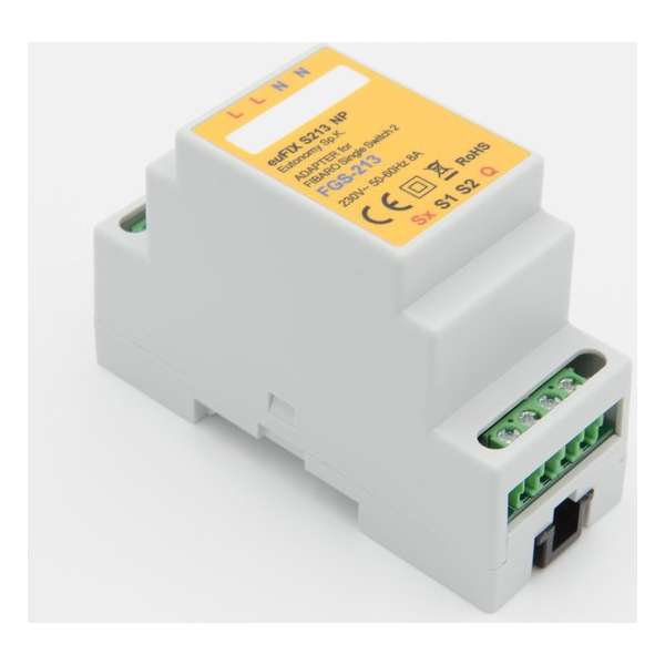 DIN-Rail Module NP Fibaro Single Switch 2 FGS-213