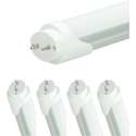 4 x LED Tube 20W Warm Wit