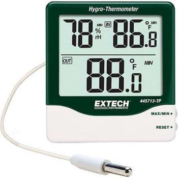 EXTECH 445713-TP: Big Digit Indoor/Outdoor Hygro-Thermometer