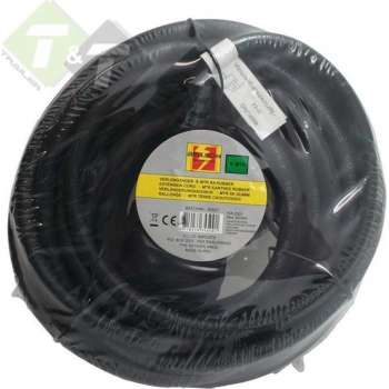 Verlengsnoer, 230 Volt, 15 meter, RA Rubber