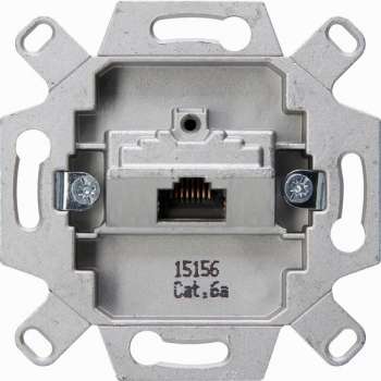 KOPP - UTP RJ45 Stopcontact - Wandcontactdoos - Inbouw - 1-voudig UTP CAT6 1x8P Afgeschermd