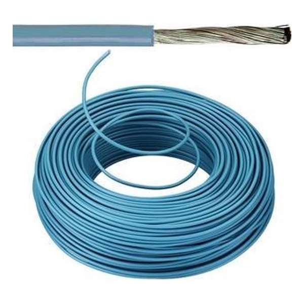 VOBst draad 1,5 mm² - blauw (H07V-K) - VOBST15BL