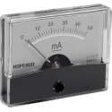 Analoge Paneelmeter Voor Dc Stroommetingen 50Ma Dc / 60 X 47Mm