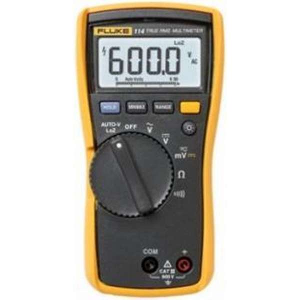 Fluke 114 EUR Digitale True-RMS multimeter - AC/DC 600V