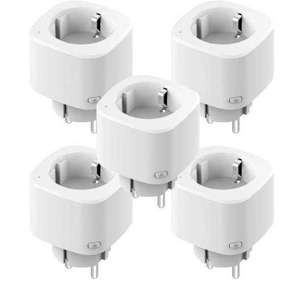 Woox Smart plug R6080 slimme stekker 5-pack 16A smal