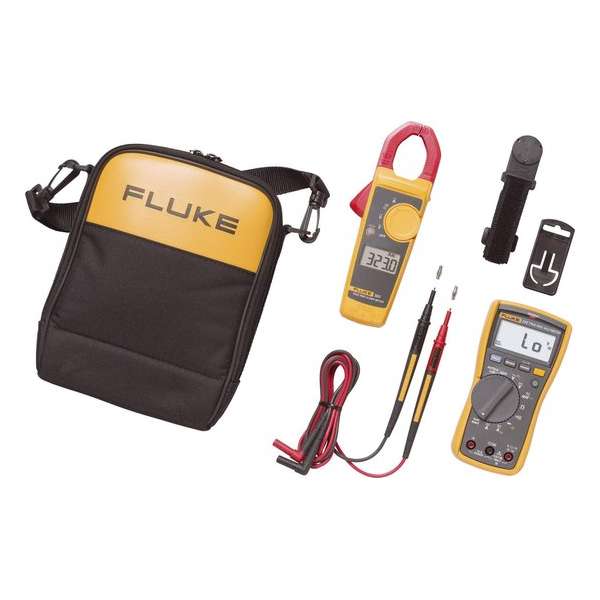 Fluke 117/323 Multimeter, Stroomtang Digitaal CAT III 600 V Weergave (counts): 6000