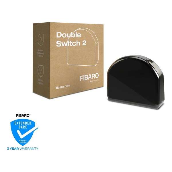 FIBARO Double Switch 2 - Inbouw schakelaar - Z-Wave Plus