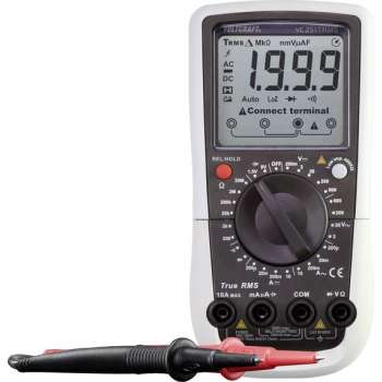 VOLTCRAFT VC251 TRMS Multimeter Digitaal CAT III 600 V Weergave (counts): 2000