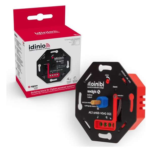 IDINIO Smart LED dimmer - Zigbee - Tot 300W - Geschikt voor Philips Hue & Homey