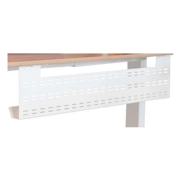 Kabelgoot voor onder het Bureau 100 cm Wit