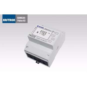 Eastron SDM630-Pulse: Driefasige kWh-meter met pulsuitgang en MID gecertifieerd