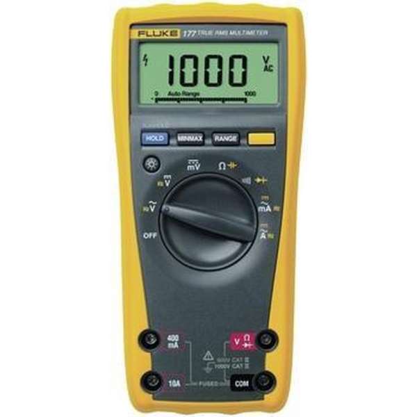 Fluke 177 Multimeter Digitaal Cat Iii 1000 V Cat Iv 600 V Weergave (Counts): 6000