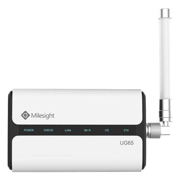 Milesight UG65 LoRaWAN indoor gateway met 4G