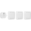 Smartwares SH4-99567 Slaapkamer Schakelset – Plug & Connect  - 1 Inbouwstekker – 3 Wandschakelaars