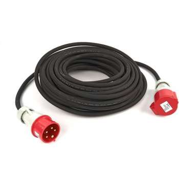 25 Meter 380 Volt 5Gx1,5 mm Professioneel Verlengsnoer