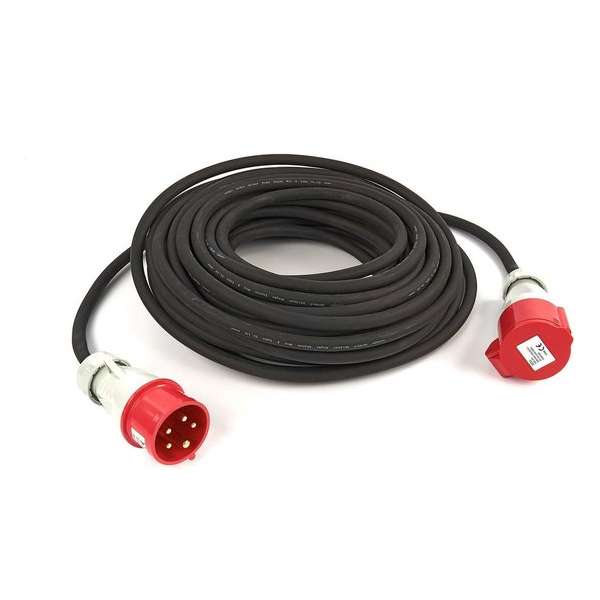 25 Meter 380 Volt 5Gx1,5 mm Professioneel Verlengsnoer