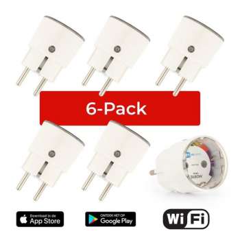 Hihome Smart WiFi Plug WPP-16S 6-pack