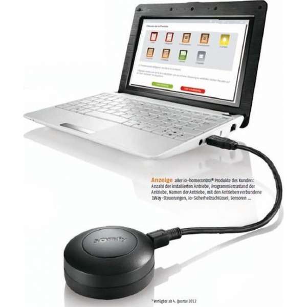 Set en Go IO installatietool Somfy