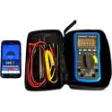 Multimeter met mobiele app-batterijtester