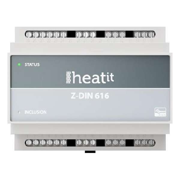 Heat It Schakelaar Z-Wave Plus met 6 aparte relais