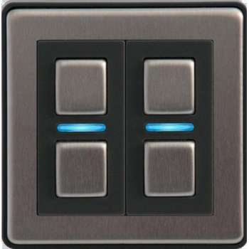 Lightwave L22EU dimmer Ingebouwd Roestvrijstaal