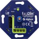 EcoDim - LED Dimmer - Smart WiFi - ECO-DIM.07 - Fase Afsnijding RC - ZigBee - Inbouw - Enkel Knop - 0-200W - BSE