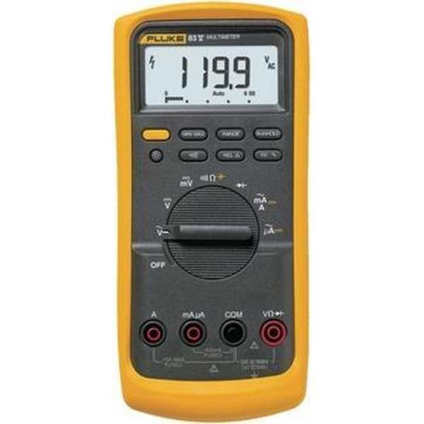 Fluke 83V/Eur Multimeter Digitaal Cat Iii 1000 V Cat Iv 600 V Weergave (Counts): 6000