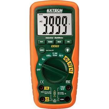 EXTECH EX503: 10 functie Zware Industriële Multimeter