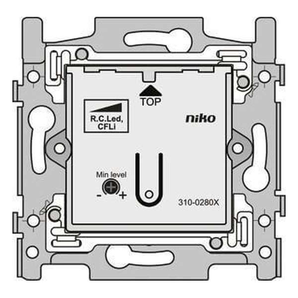 NIKO drukdimmer LED 2-100W