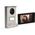 VisioDoor 4.3+ - bedrade video-intercom met extra platte touch-monitor 4.3