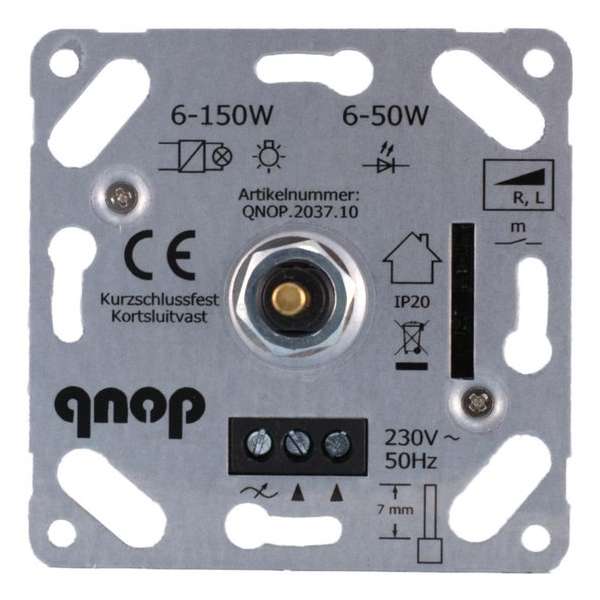 Qnop draaidimmer