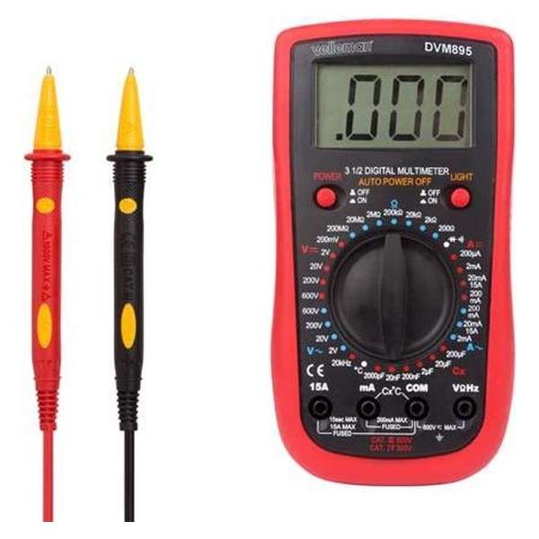 DIGITALE MULTIMETER - CAT. III 600 V / CAT IV 300 V - 1999 COUNTS