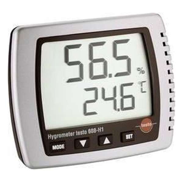 testo 608-H1 Luchtvochtigheidsmeter (hygrometer) 10 % Hrel 98 % Hrel Dauwpunt/schimmel waarschuwingsweergave