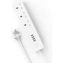 Smart Multi-plug UK, slimme Engelse stekkerdoos, powered by TUYA