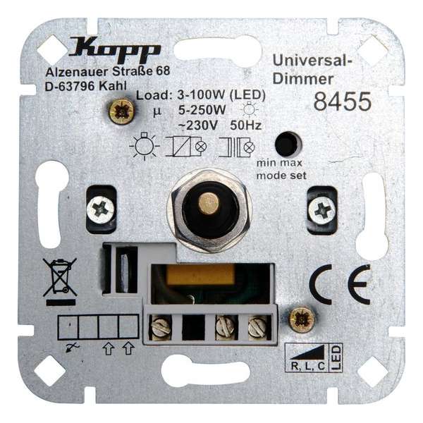 Kopp Sokkel dimmer wissel RLC LED 3-100W