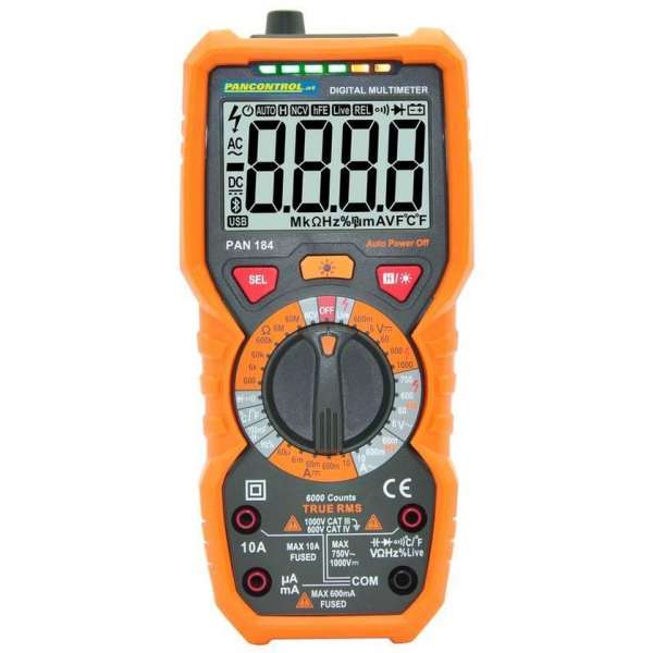 Pancontrol Digitale multimeter 1000V True RMS