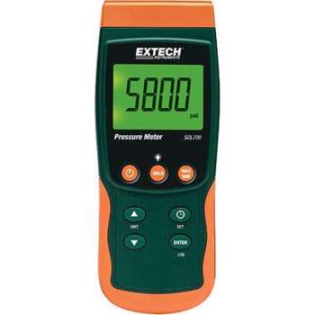 Extech Sdl700 Gasdrukmeter Gas Vloeistoffen 0.002 - 20 Bar