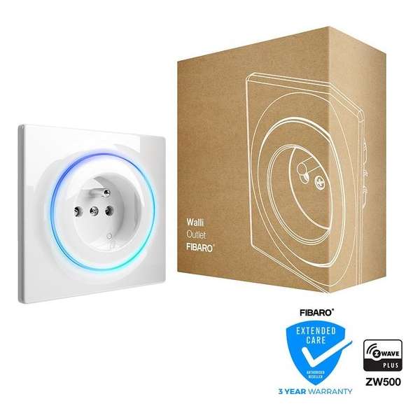 FIBARO Walli Outlet - Type E - Versie voor België - Z-Wave Plus